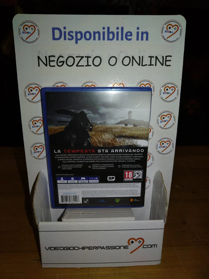 GHOST OF TSUSHIMA PLAYSTATION 4 VERSIONE ITALIANA (usato garantito)