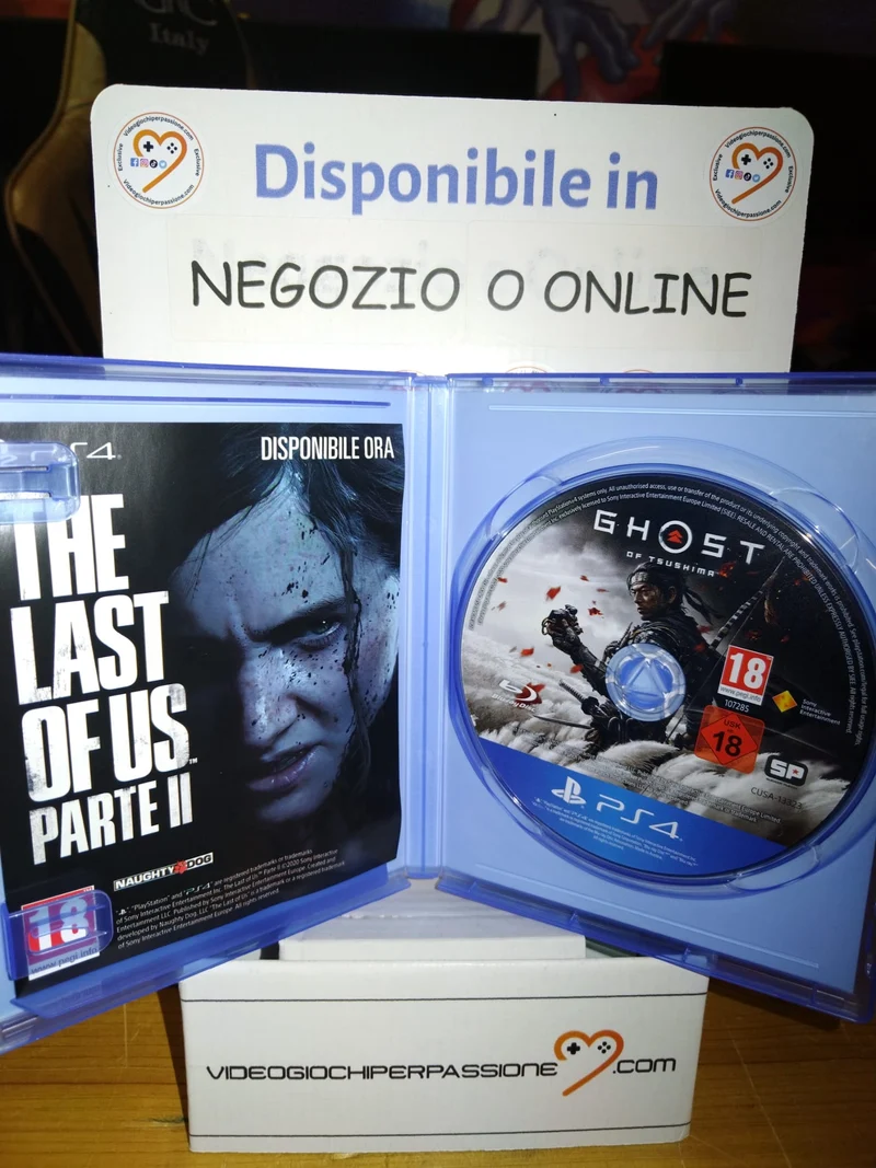 GHOST OF TSUSHIMA PLAYSTATION 4 VERSIONE ITALIANA (usato garantito)