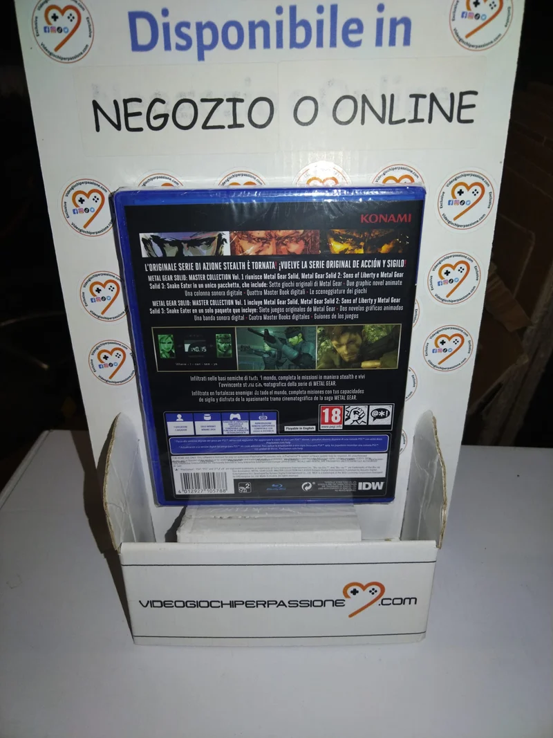 Metal Gear Solid : Master Collection Vol.1 Playstation 4 Edizione italiana