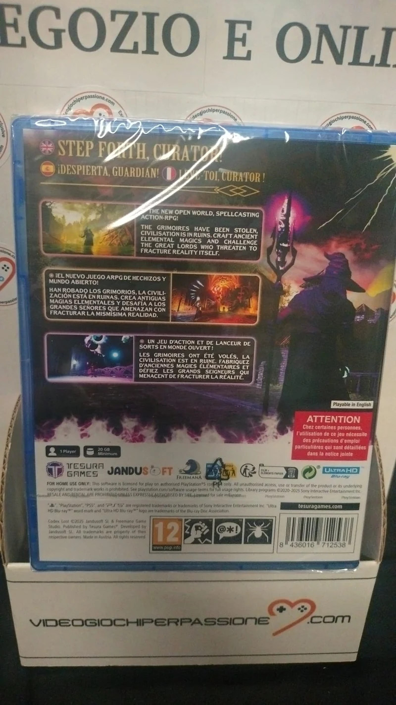 Codex Lost Playstation 5 Edizione Europea