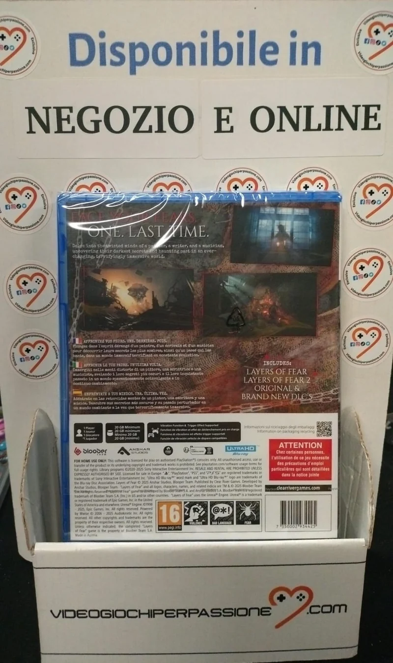Layers of Fear Playstation 5 Edizione Europea