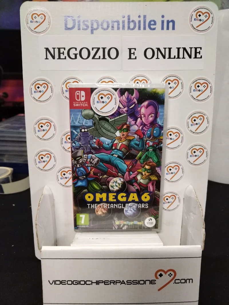 OMEGA 6 The Triangle Stars Nintendo Switch Edizione Europea
