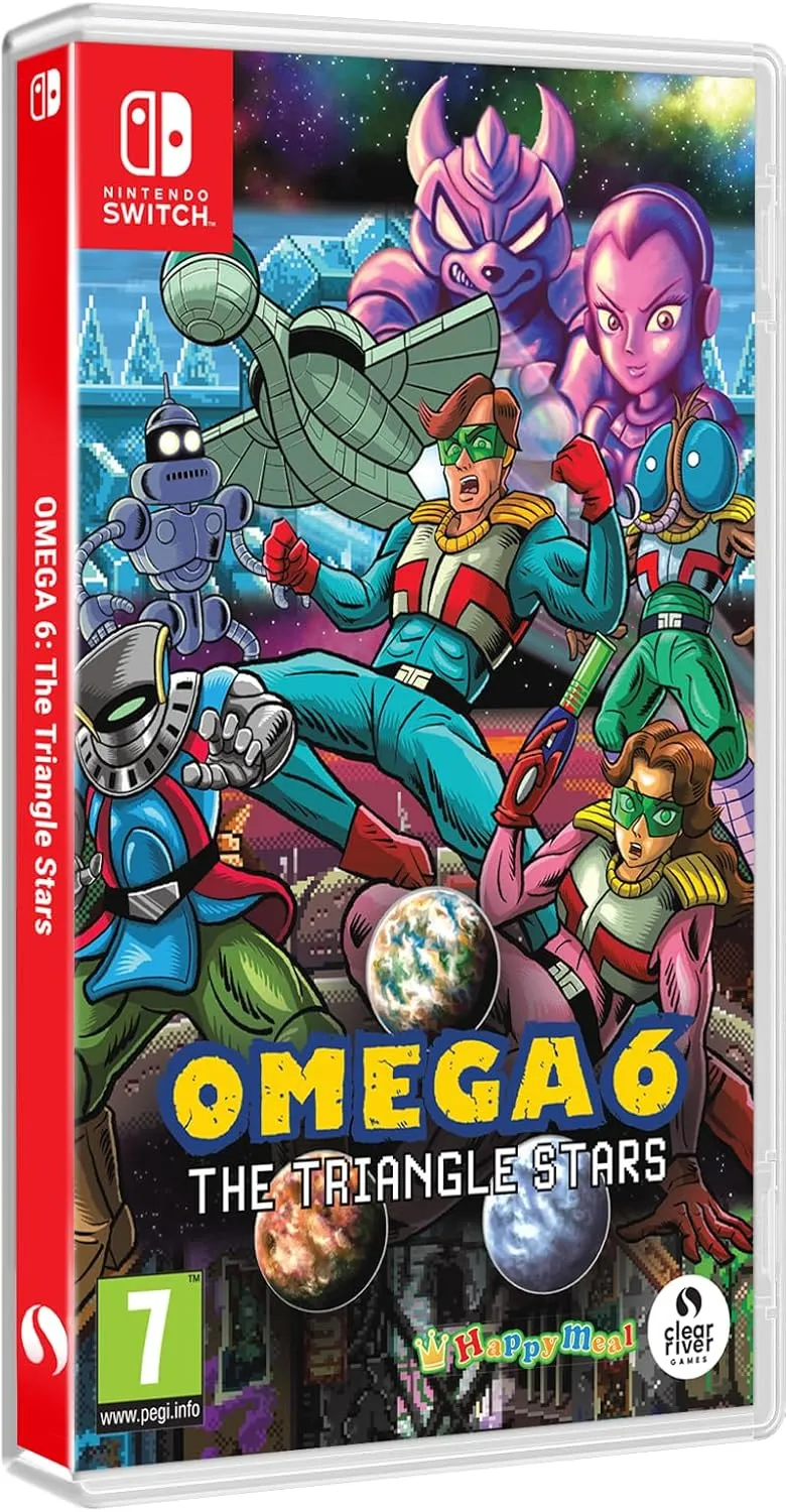 OMEGA 6 The Triangle Stars Nintendo Switch Edizione Europea