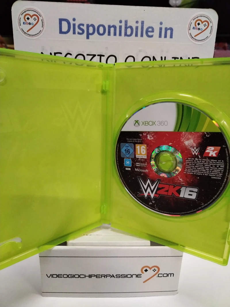 W 2K 16 XBOX 360 (usato garantito)(ver. italiana)