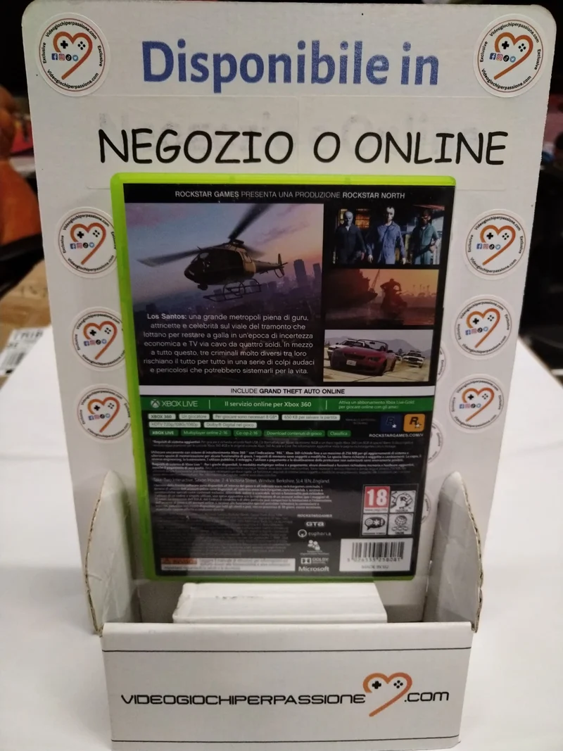 GTA 5 XBOX 360 (usato garantito)(versione italiana)