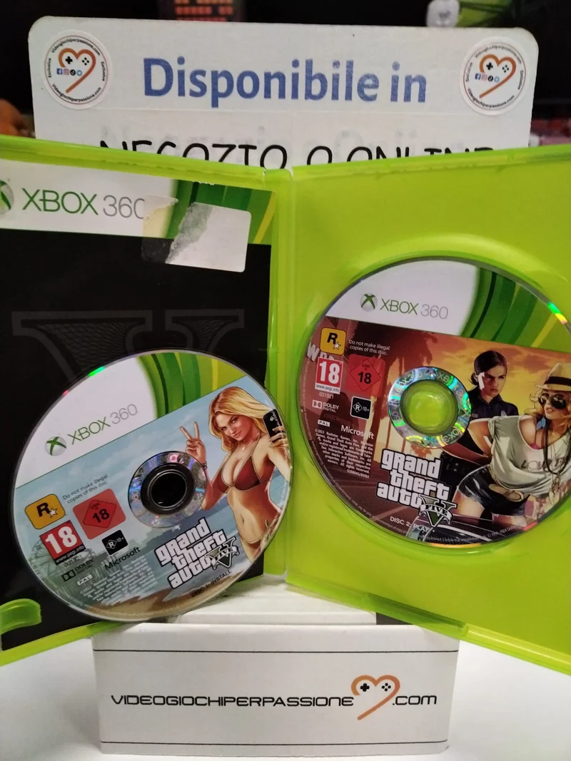 GTA 5 XBOX 360 (usato garantito)(versione italiana)