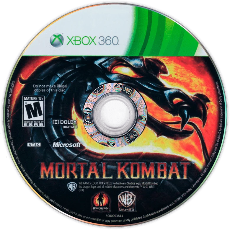Mortal Kombat - (Game Only) (Xbox 360)