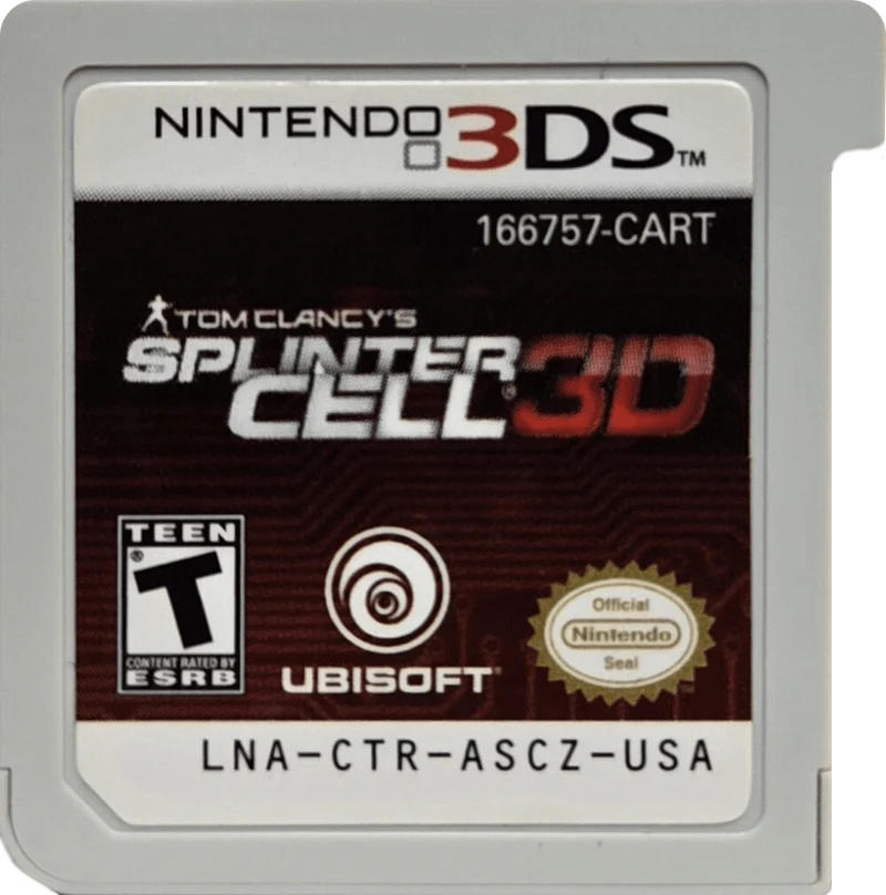 Splinter Cell 3D - (Game Only) (Nintendo 3DS)