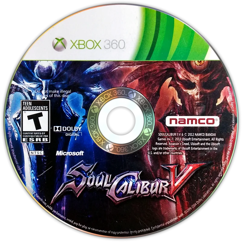 Soul Calibur V - (Game Only) (Xbox 360)