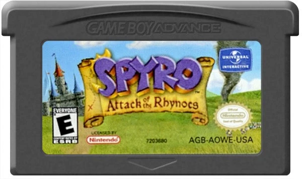 Spyro Attack of the Rhynocs - Nintendo Game Boy Advance