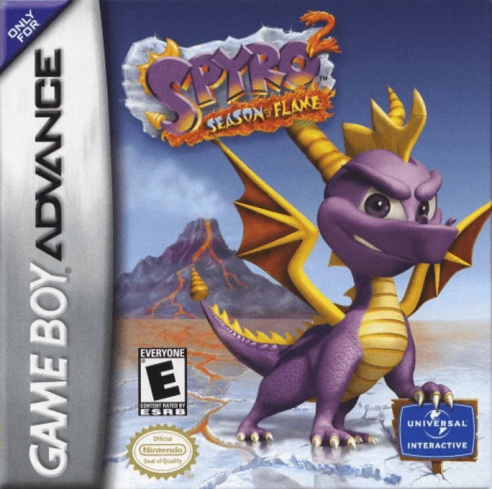 Spyro 2 Season of Flame - Nintendo Game Boy Advance