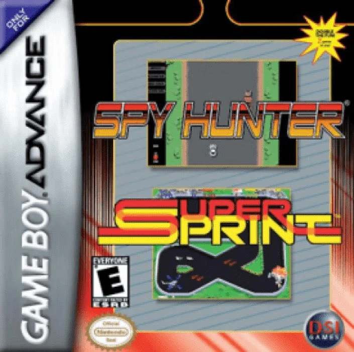 Spy Hunter & Super Sprint - Nintendo Game Boy Advance