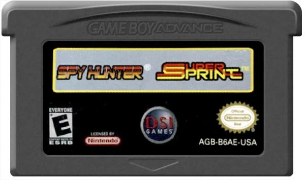 Spy Hunter & Super Sprint - Nintendo Game Boy Advance