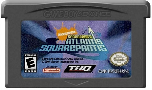 SpongeBob's Atlantis SquarePantis - Nintendo Game Boy Advance