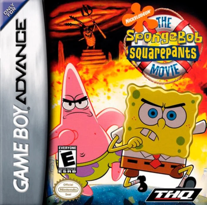 SpongeBob SquarePants The Movie - Nintendo Game Boy Advance