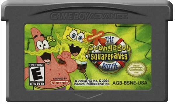 SpongeBob SquarePants The Movie - Nintendo Game Boy Advance