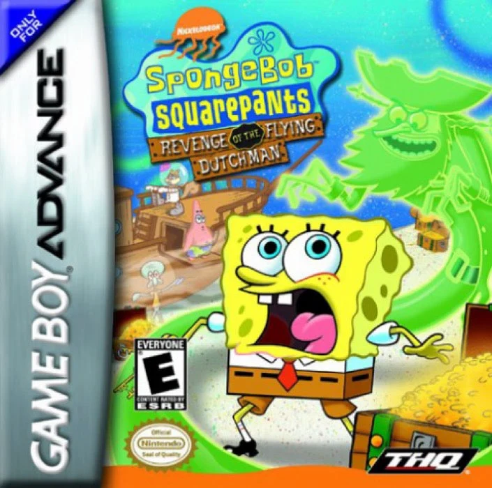 SpongeBob SquarePants Revenge of the Flying Dutchman - Nintendo Game Boy Advance