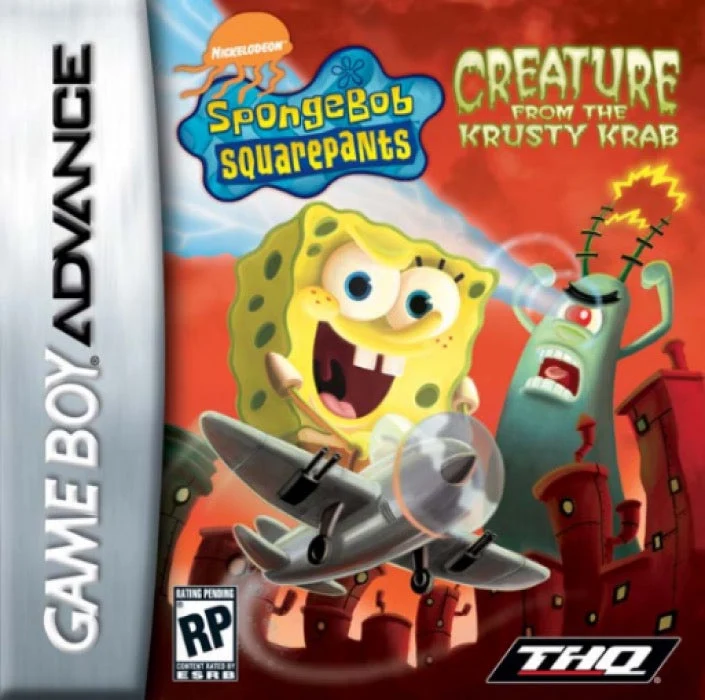 SpongeBob SquarePants Creature from Krusty Krab - Nintendo Game Boy Advance