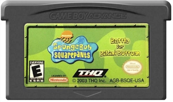 SpongeBob SquarePants Battle for Bikini Bottom - Nintendo Game Boy Advance