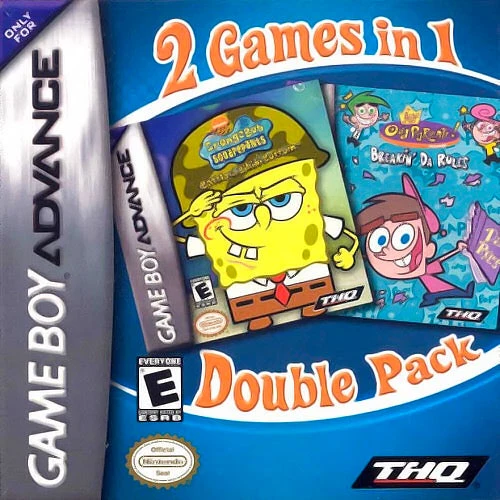SpongeBob SquarePants and Fairly OddParents - Nintendo Game Boy Advance