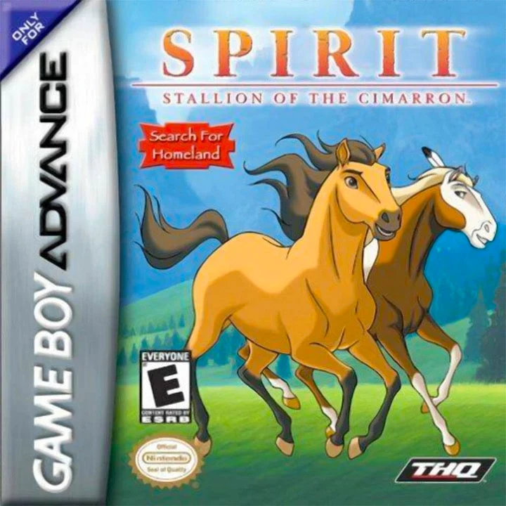 Spirit Stallion of the Cimarron Search for Homeland - Nintendo Game Boy Advance