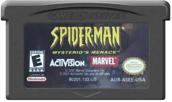 Spider-Man Mysterio's Menace - Nintendo Game Boy Advance