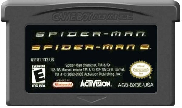 Spider-Man Double Pack - Nintendo Game Boy Advance