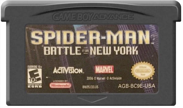 Spider-Man Battle for New York - Nintendo Game Boy Advance