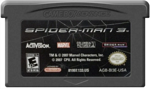 Spider-Man 3 - Nintendo Game Boy Advance
