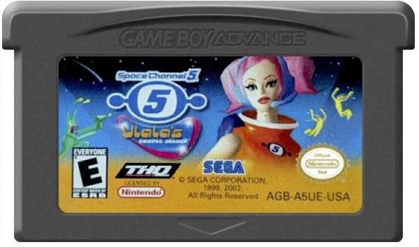 Space Channel 5 Ulalas Cosmic Attack - Nintendo Game Boy Advance