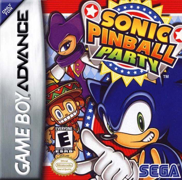 Sonic Pinball Party - Nintendo Game Boy Advance