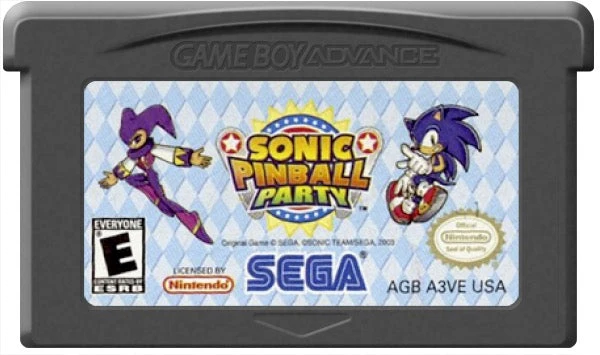 Sonic Pinball Party - Nintendo Game Boy Advance