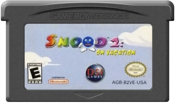 Snood 2 On Vacation - Nintendo Game Boy Advance
