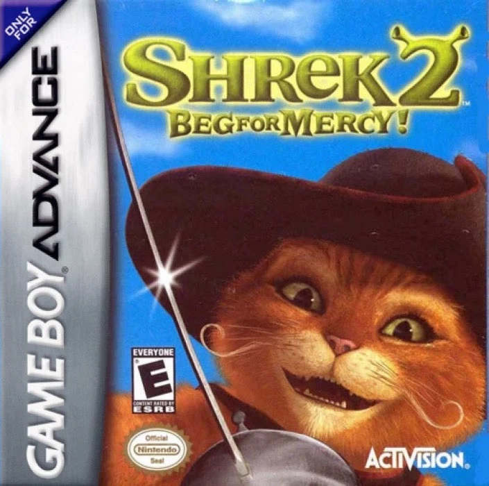 Shrek 2 Beg for Mercy - Nintendo Game Boy Advance