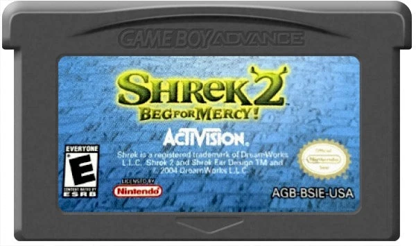 Shrek 2 Beg for Mercy - Nintendo Game Boy Advance
