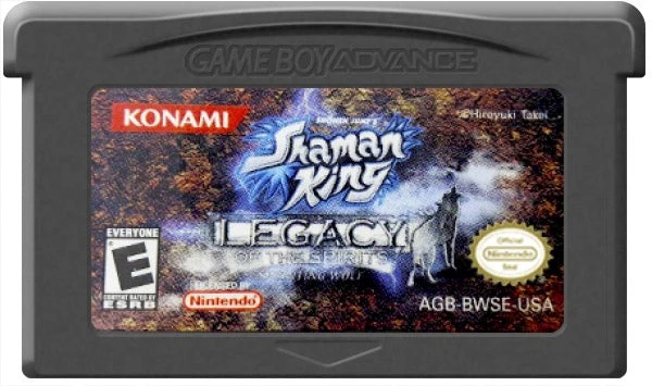 Shaman King Sprinting Wolf - Nintendo Game Boy Advance