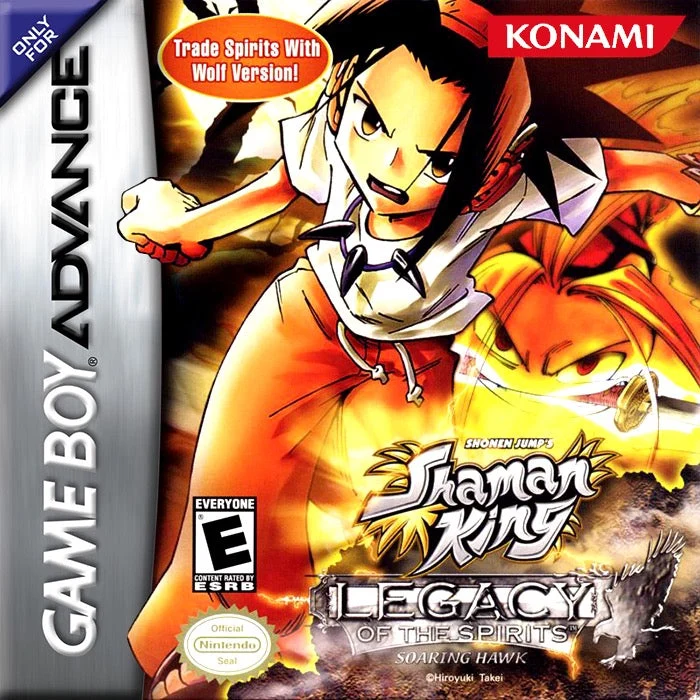 Shaman King Legacy of the Spirits Soaring Hawk - Nintendo Game Boy Advance
