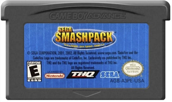 Sega Smash Pack - Nintendo Game Boy Advance