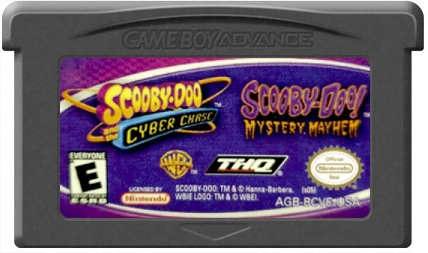 Scooby Doo Cyber Chase And Mystery Mayhem - Nintendo Game Boy Advance