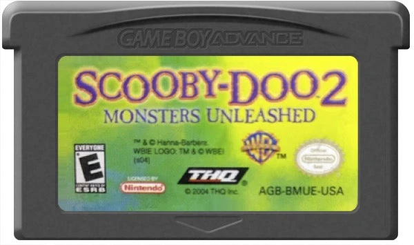 Scooby Doo 2 Monsters Unleashed - Nintendo Game Boy Advance