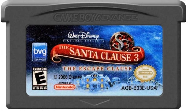 Santa Clause 3 The Escape Clause - Nintendo Game Boy Advance