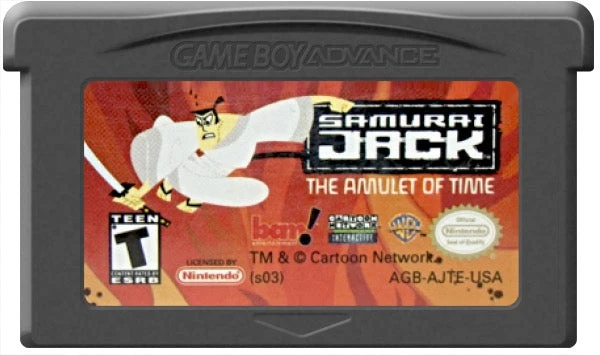 Samurai Jack The Amulet Of Time - Nintendo Game Boy Advance