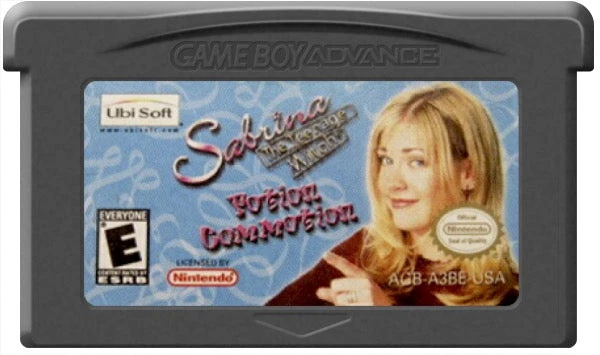 Sabrina The Teenage Witch Motion Commotion - Nintendo Game Boy Advance