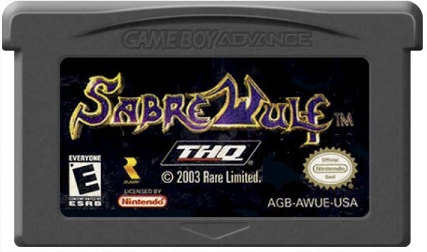 Sabre Wulf - Nintendo Game Boy Advance