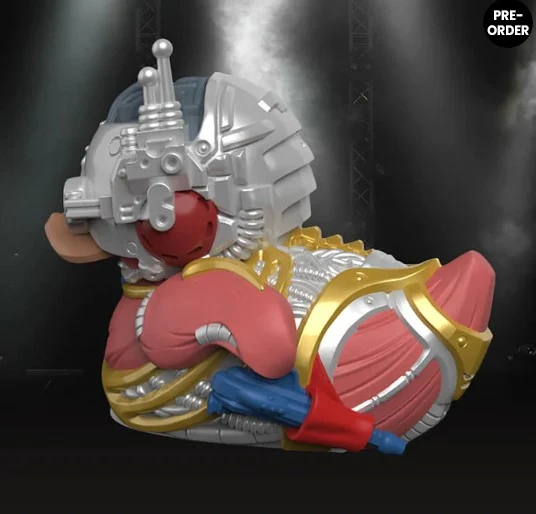 Ufficiale Iron Maiden Cyborg Eddie TUBBZ Cosplaying Duck da collezione