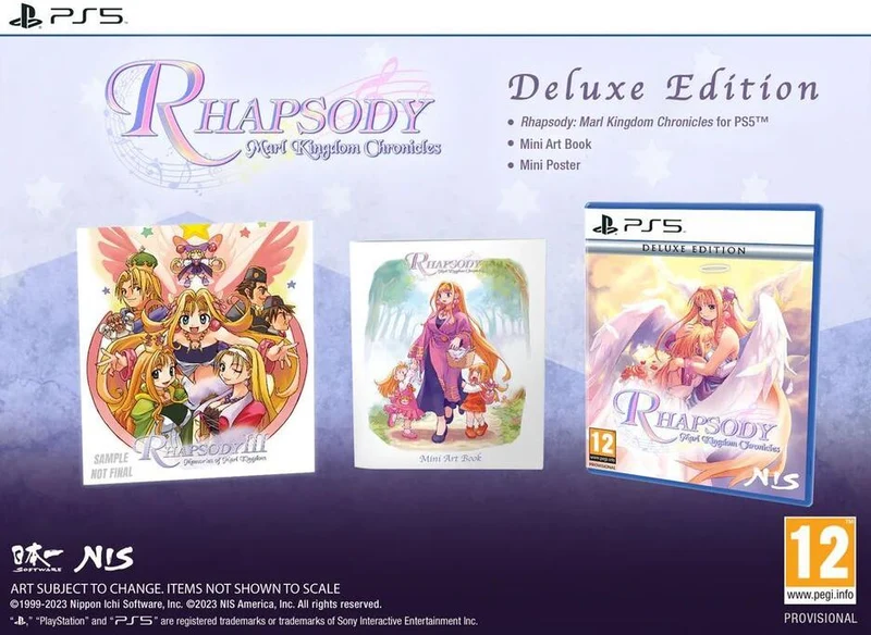 Rhapsody Marl Kingdom Chronicles Deluxe Edition Playstation 5