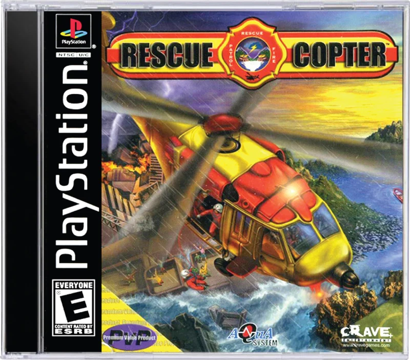 Rescue Copter - Sony PlayStation 1 (PS1)