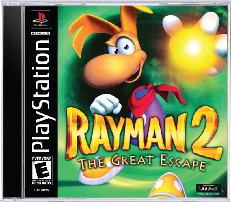 Rayman 2 The Great Escape - Sony PlayStation 1 (PS1)