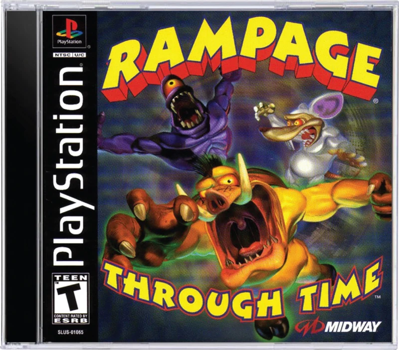 Rampage Through Time - Sony PlayStation 1 (PS1)