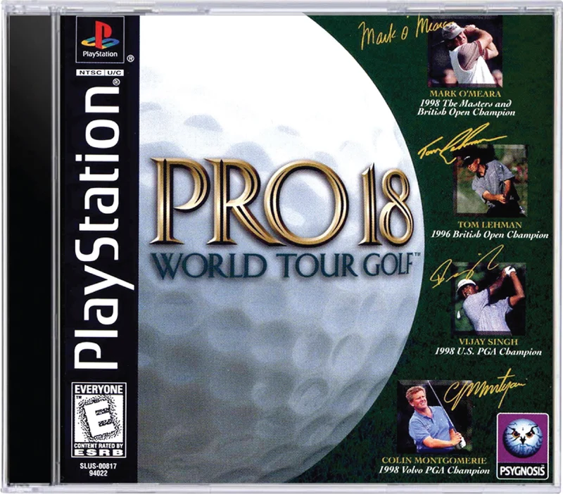Pro 18 World Tour Golf - Sony PlayStation 1 (PS1)